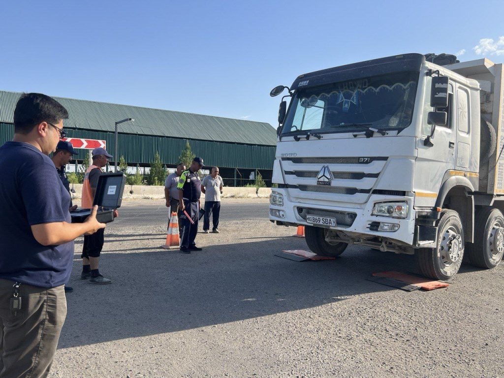 Transport vositalarining vazn va hajm parametrlarini nazorat qilish